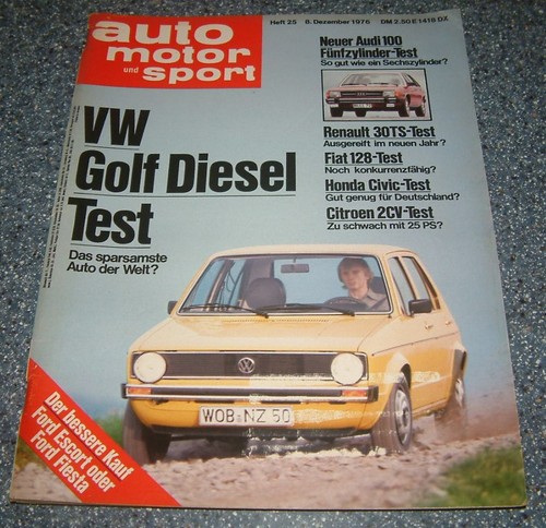 Ams 1976 golf diesel - 25/1976, vw