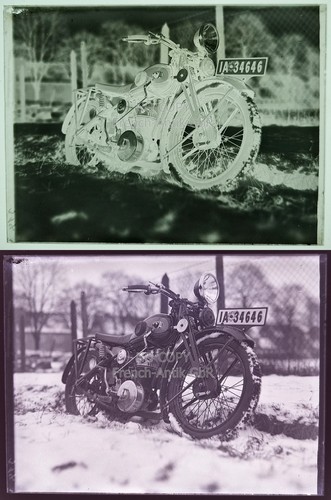 Seltenes foto glasnegativ - seltenes,