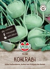 Sperli Kohlrabisamen Noriko, frühe Freilandsorte -  für ca. 50 Pflanzen