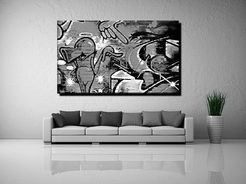 Leinwand bild xxl pop art - leinwand,