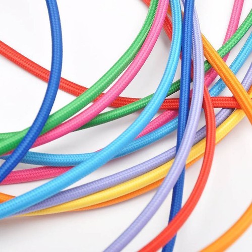 10m textil kabel - kabel, adrig