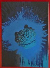 Otto Piene  " BLUE SUN "