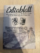 Extrablatt Stadionheft TSV 1860 München Fanzine 2018 vs. Chemie Leipzig