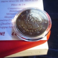 Monaco 2€ Gedenkmünze 2011