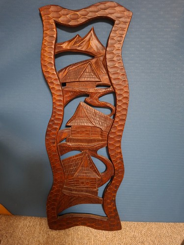 Wandrelief holzschnitzerei - wandrelief,