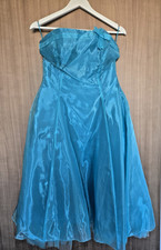 kurzes Ballkleid türkis Symo Mode Gr. 38 / 40