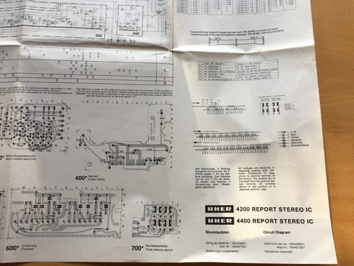 Uher 4200 report - uher,