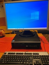 HP Compaq 8100 Elite SFF-PC,Monitor 24 Zoll,Windows10,Office2019,Tastatur,Maus
