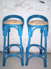 Barhocker/Rattan-Barstuhl RATTAN HANSEN EXCLUSIVE (2 Stück) - NEU