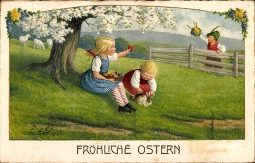 Künstler ebner pauli - ak, ebner,