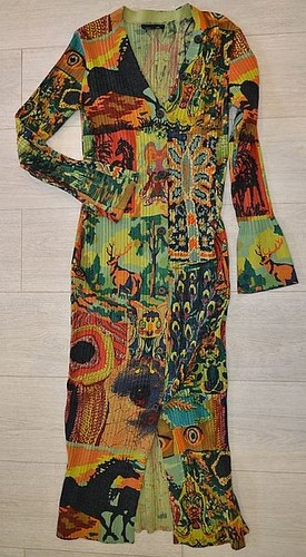 Desigual stretch kleid lang - desigual,