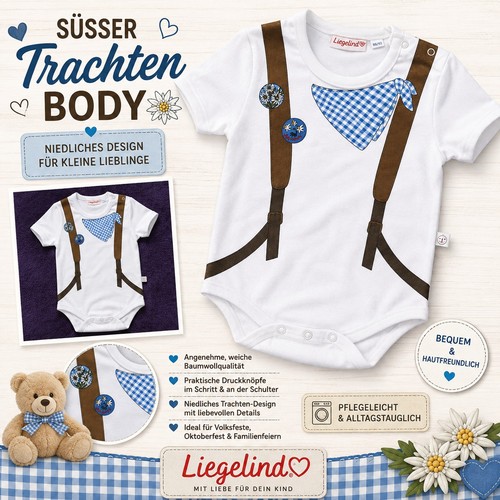 Jungen trachten body - jungen, trachten-body