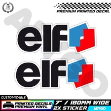 2x ELF Vinyl Aufkleber
