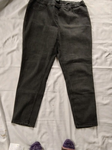 Damenhose grau jeans 48 - damenhose,