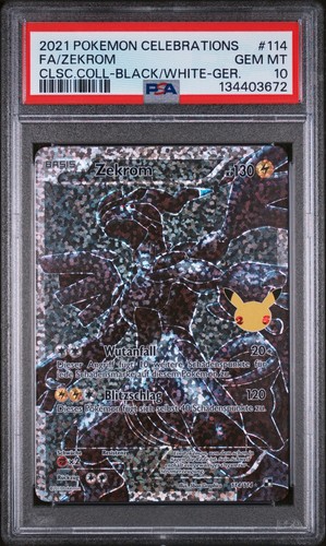 2021 pokemon 114 zekrom - pokemon, #114