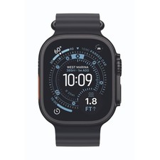 Apple Watch Ultra 3 Cellular 49mm Schwarz Titan Gehäuse mit Schwarz Ocean Band