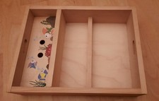 Malutensilien Aufbewahrung Holzkasten