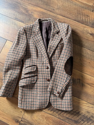 Harris tweed blazer 34 36 - harris,