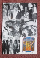 1 Tourposter Rolling Stones 1969 New York Madison Sp. Garden USA 60er David Byrd