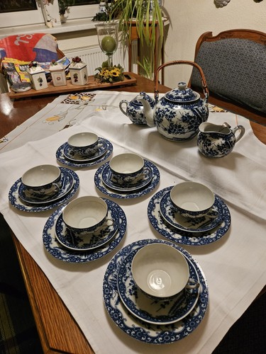 Teeservice porzellan blau - teeservice,
