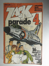 Zack Parade - Nr. 4 - Koralle Verlag Vaillant Cooper Rick Master Valerian Roland