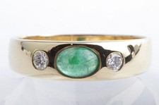 Bandring Smaragd Brillant
