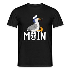 Moin möwe mit matrosenhut - möwe, &