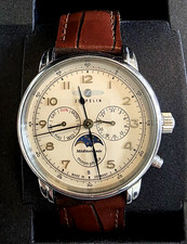 ZEPPELIN Herrenuhr 100 Jahre Mediterranée Mondphase 9636-5