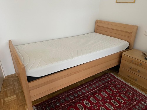 Bett massivholz kernbuche - bett,