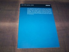 TOPRARITÄT Herrlicher Prestige Prospekt Fiat 130 Limousine von 1971 !!!