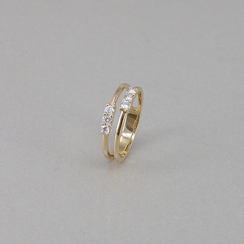 Ring 750 18k gelbgold - ring, 750/18k