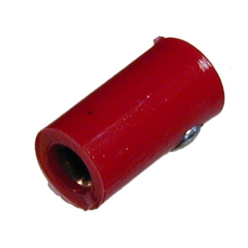 Zwergkupplung ø2 6mm rot - ø2,6mm,
