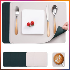 Tischset Lederoptik Abwaschbar