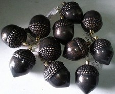 11 Stück Tannenbaumkugel/Tannenbaumschmuck/Tannenbaum Kugel/Deko, Haselnuss