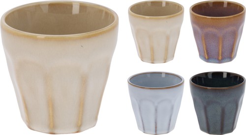 Becher porzellan 4er set - porzellan,