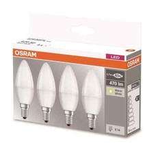 Osram 4er-Pack E14 LED Kerze