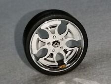 #1005 Ø39,5mm 1:18 CHROMFELGEN Customfelgen Felgen TUNING-DIORAMA-ZUBEHÖR