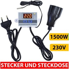 DIGITAL LED TEMPERATURREGLER thermostat control temperatur fühler regler 230V ⭐⭐