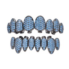 8 Zähne Grillz Set Herren Hip
