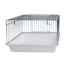 Nobby  Badehaus mit Tür 240 mm x 160 mm Vogel Baden Sittich  Vogelbadeschale