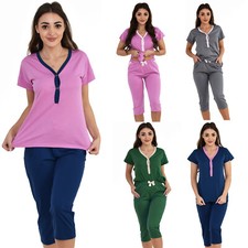 Stillpyjama mit Druckknöpfen