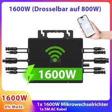0% 1600W drosselbar auf 800W