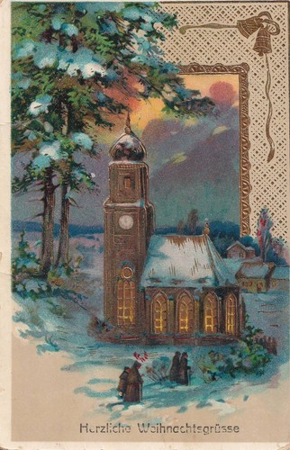 Künstler weihnachten - kÜnstler-ak,