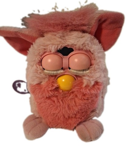 1998 pink furby original - pink,