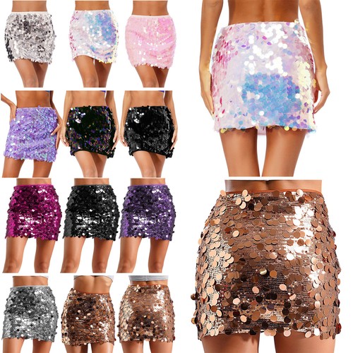 Damen pailletten glitzer - de,
