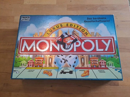 Parker monopoly luxus edition - monopoly,