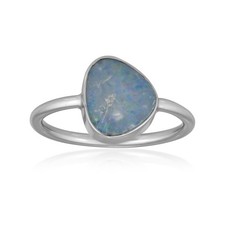 Schicker Opal-Doublet Sterling