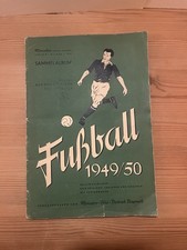 Fußball Sammelalbum 1949/50 – Mercator Sport-Bilder – teils mit Bildern – selten