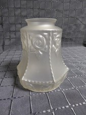 Art Déco Lampenglas Antik