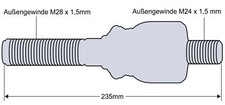 Axialgelenk für deutz - axialgelenk,